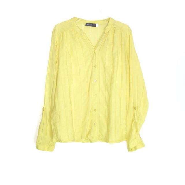 Mint Velvet Women's Blouse - Yellow - 10 on Productcaster.