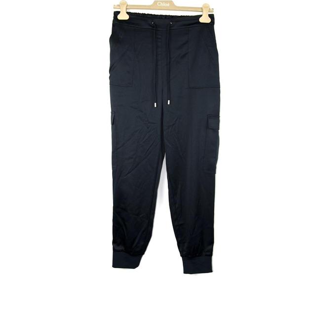 Mint Velvet Women's Trousers - Black/Navy - UK 10 on Productcaster.