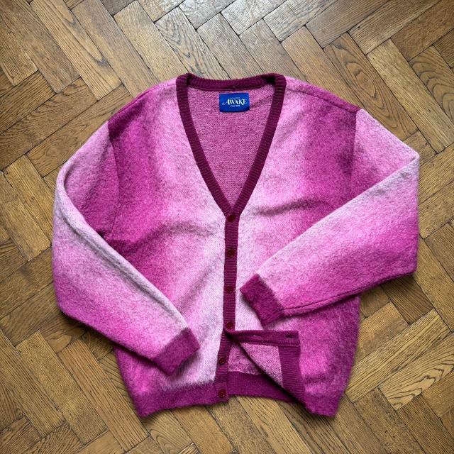 Awake NY Men's Cardigan - Pink - XL on Productcaster.