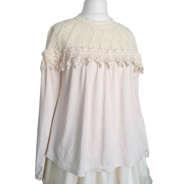 Axes Femme Women's Blouse - Cream - One size on Productcaster.