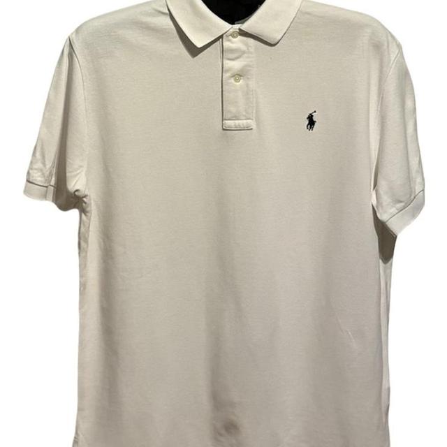 Ralph Lauren Men's Polo shirt - White - L on Productcaster.