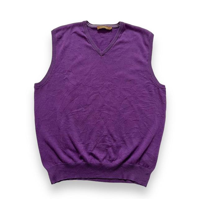 Vintage Men's Jumper - Purple - S on Productcaster.