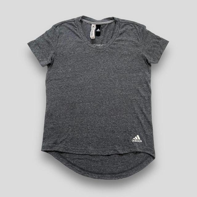 Adidas Women's T-shirt - Grey - S on Productcaster.