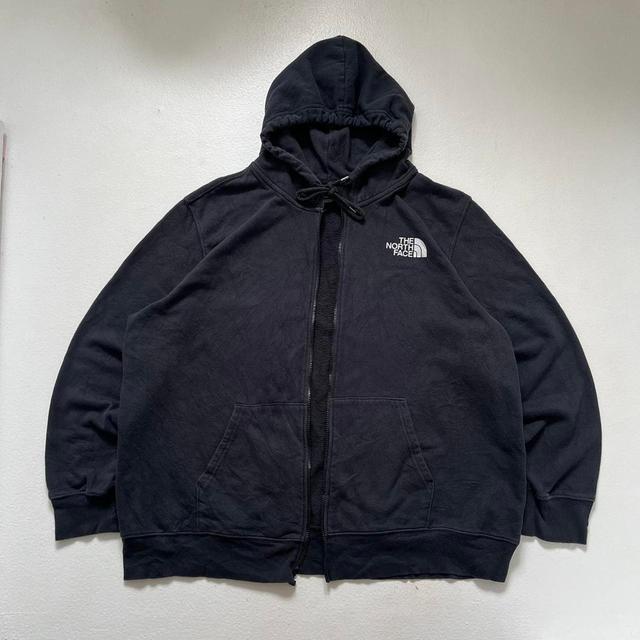 The North Face Men's Hoodie - Black/White - XXL on Productcaster.