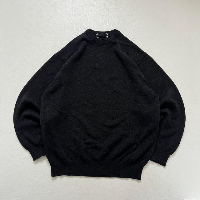 Vintage Men's Jumper - Black - M on Productcaster.