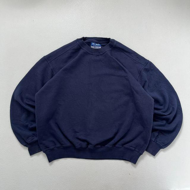 Russell Athletic Men's Sweatshirt - Navy/Blue - XL on Productcaster.