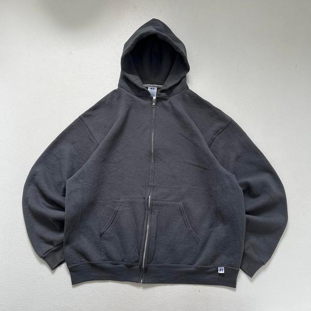 Russell Athletic Men's Hoodie - Grey - XL on Productcaster.