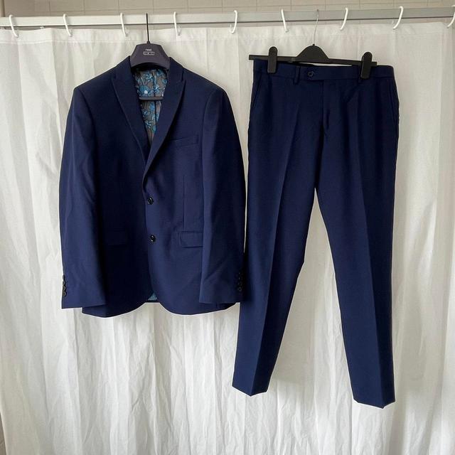 Next Men's Suit - Navy/Blue - S on Productcaster.