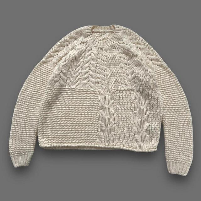 Designer Women's Jumper - Cream - S on Productcaster.