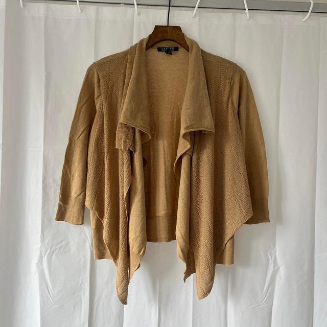 Vintage Women's Jumper - Tan/Brown - S on Productcaster.