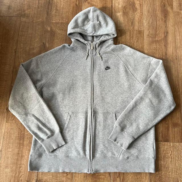 Nike Men's Hoodie - Grey - XXL on Productcaster.