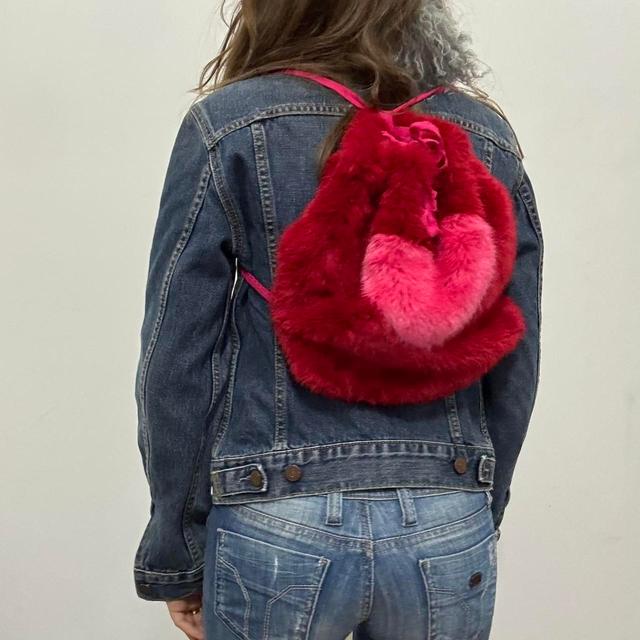 Vintage Women's Backpacks - Red on Productcaster.