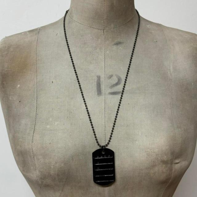 Vintage Women's Necklace - Black on Productcaster.