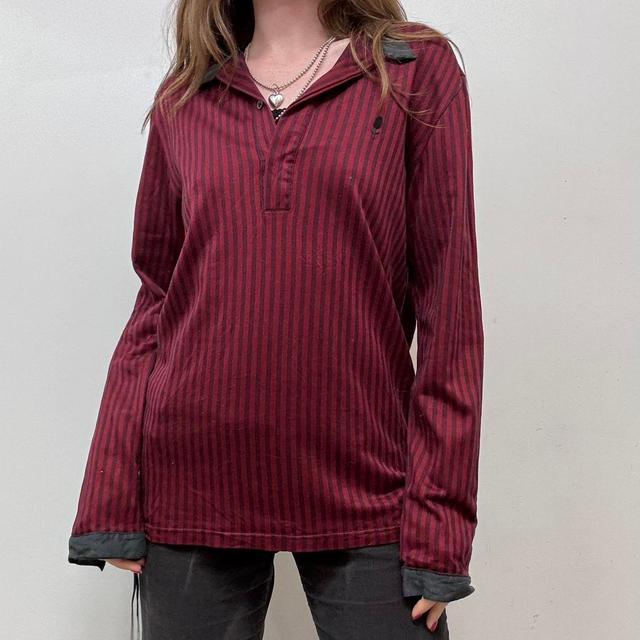 Givenchy Women's Shirt - Burgundy/Red - 8 on Productcaster.