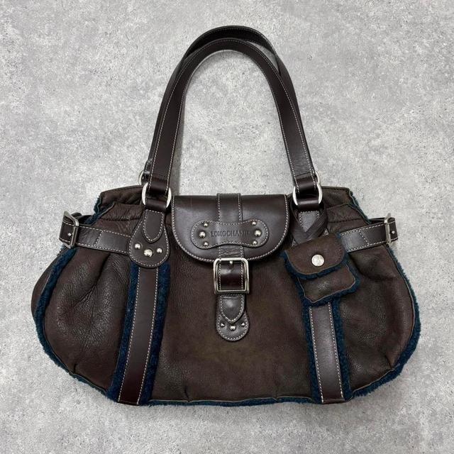 Longchamp Women's Shoulder bags - Brown/Blue on Productcaster.