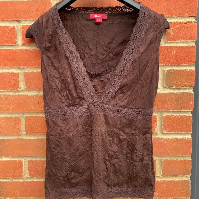 Monsoon Women's T-shirt - Brown - 10 on Productcaster.