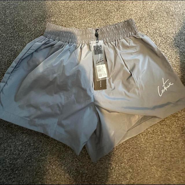 The Couture Club Women's Shorts - Grey/Silver - S on Productcaster.