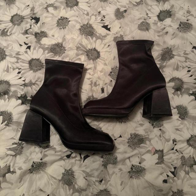 Topshop Women's Sock Boots - Black - UK 5 on Productcaster.