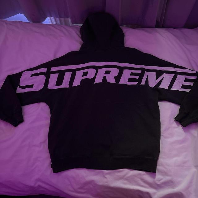 Supreme Men's Hoodie - Black - M on Productcaster.