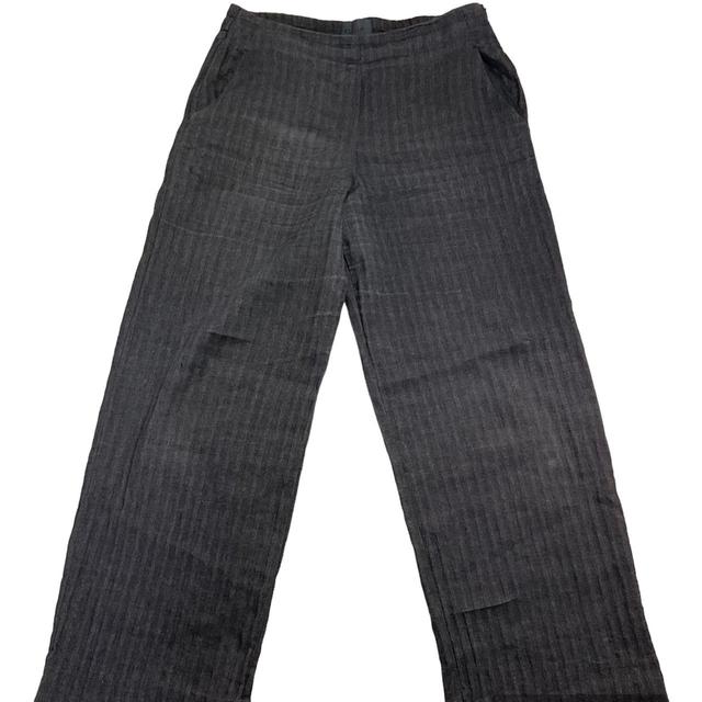 Vintage Women's Trousers - Grey - UK 12 on Productcaster.