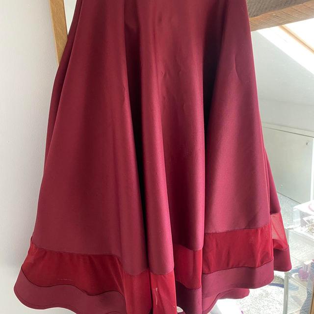 ASOS Women's Skirt - Burgundy - UK 8 on Productcaster.