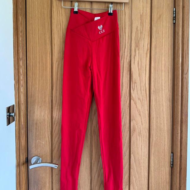 Women's Leggings - Red - S on Productcaster.