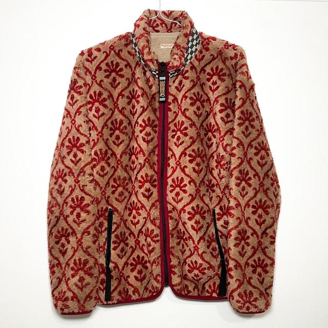 Kapital Men's Fleece Jacket - Burgundy - M on Productcaster.