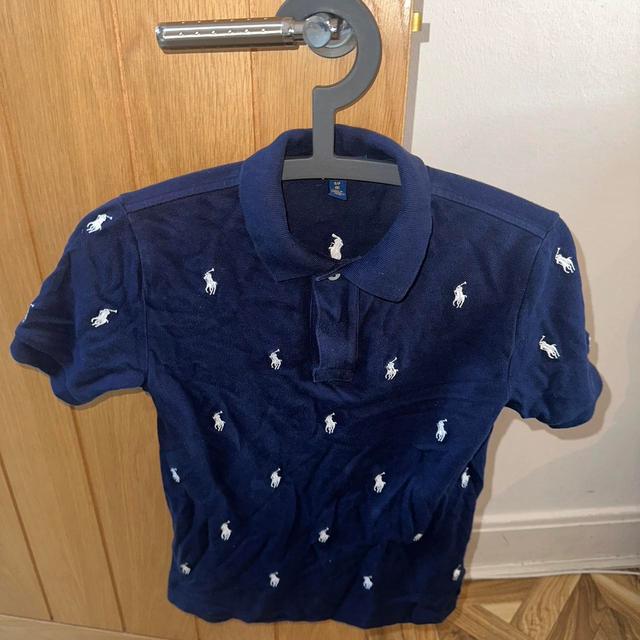 Polo Ralph Lauren Kids' Polo shirt - Blue/Navy - 8 years on Productcaster.