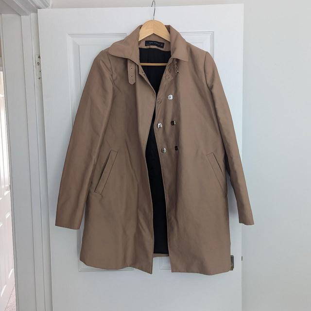 Zara Women's Trench - Tan - M on Productcaster.