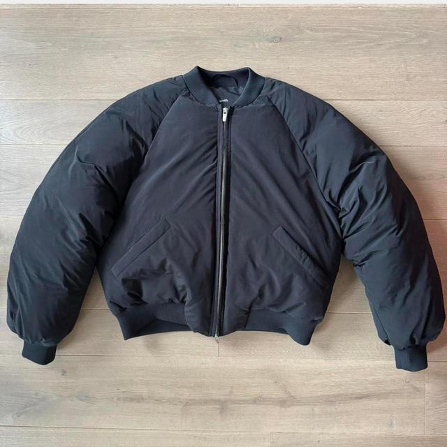 Men's Bomber Jacket - Black - L on Productcaster.