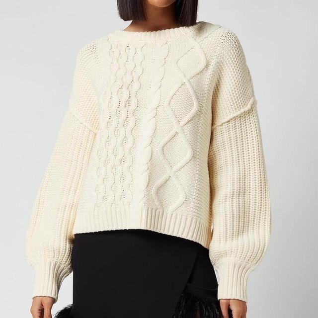 Free People Women's Jumper - Cream - XS on Productcaster.