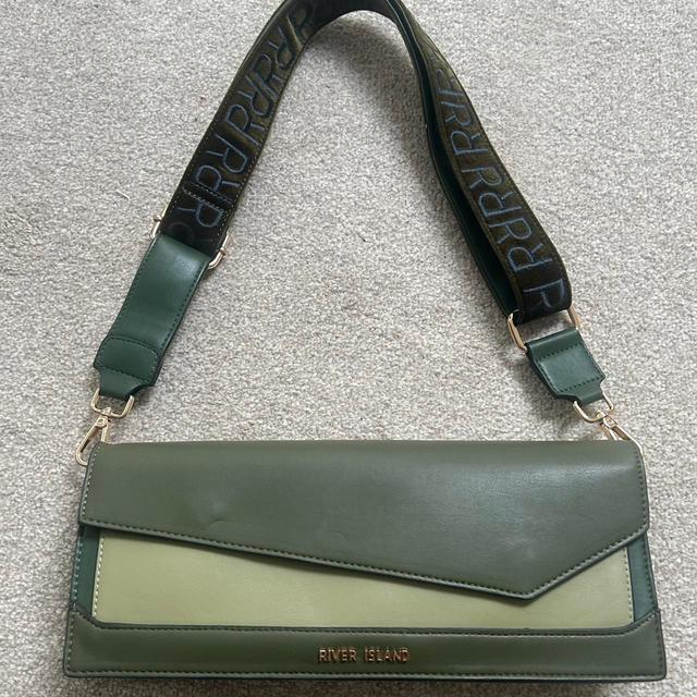 River Island Women's Shoulder bags - Khaki on Productcaster.