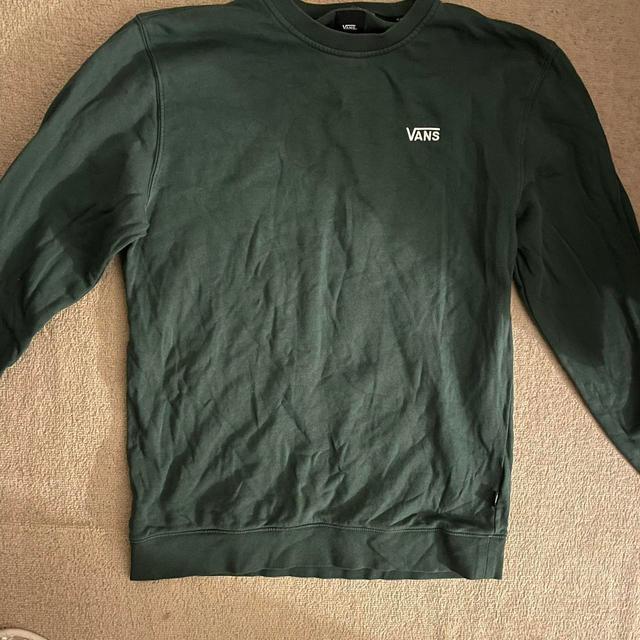 Vans Women's Jumper - Green - L on Productcaster.