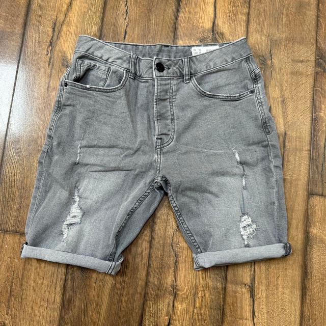 Hiut Denim Co. Men's Shorts - Grey - S on Productcaster.