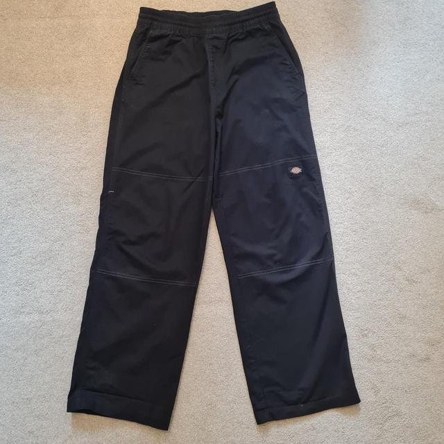 Dickies Men's Straight leg Trousers - Black - S on Productcaster.