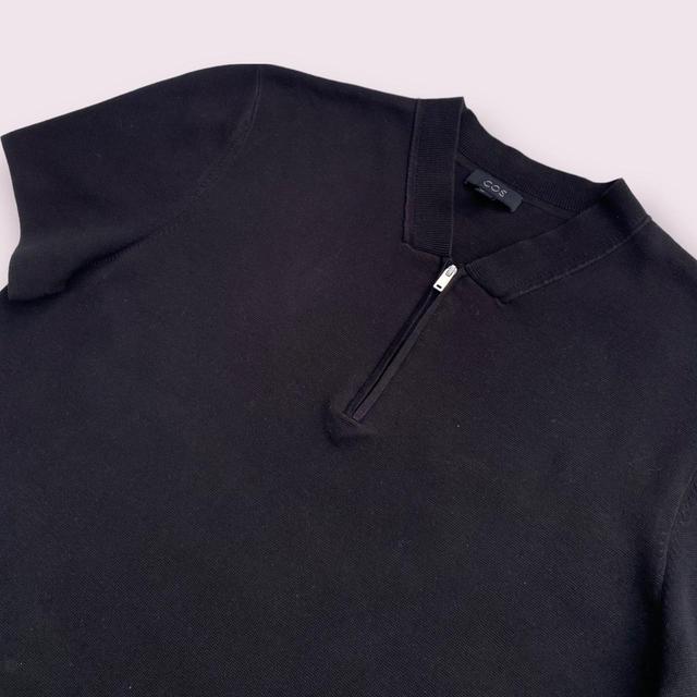 COS Men's T-shirt - Black - XL on Productcaster.