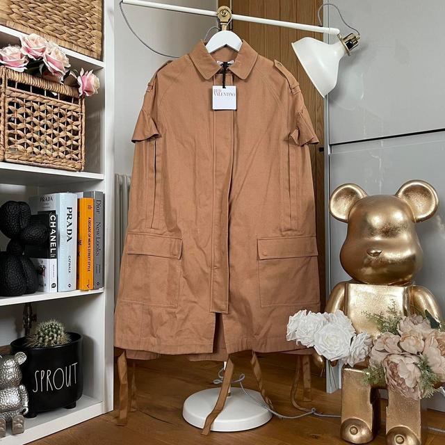 REDValentino Women's Coat - Brown/Tan - S on Productcaster.