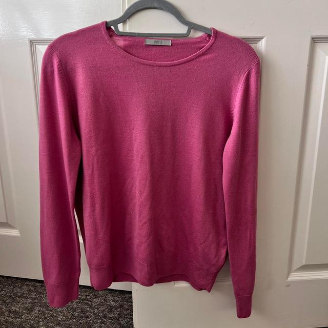 Marks & Spencer Women's Jumper - Pink - 14 on Productcaster.