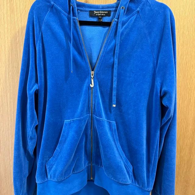 Juicy Couture Women's Sweatshirt - Blue - L on Productcaster.