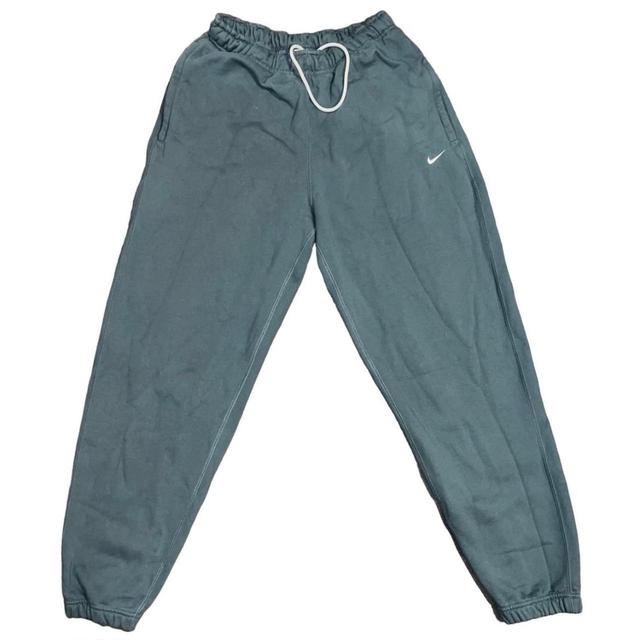 Nike Men's Sweatpants - Green/Khaki - S on Productcaster.