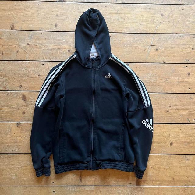 Adidas Men's Hoodie - Black - S on Productcaster.