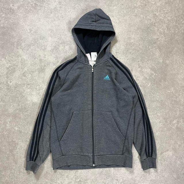 Adidas Women's Hoodie - Grey - S on Productcaster.