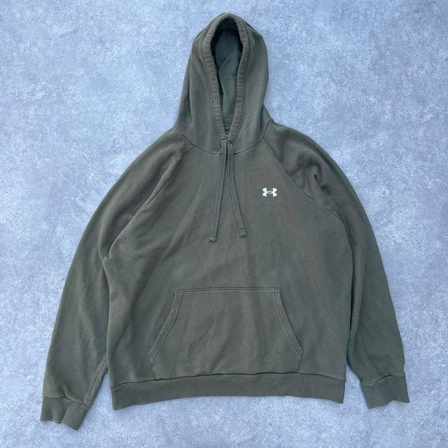 Under Armour Men's Hoodie - Green - XL on Productcaster.