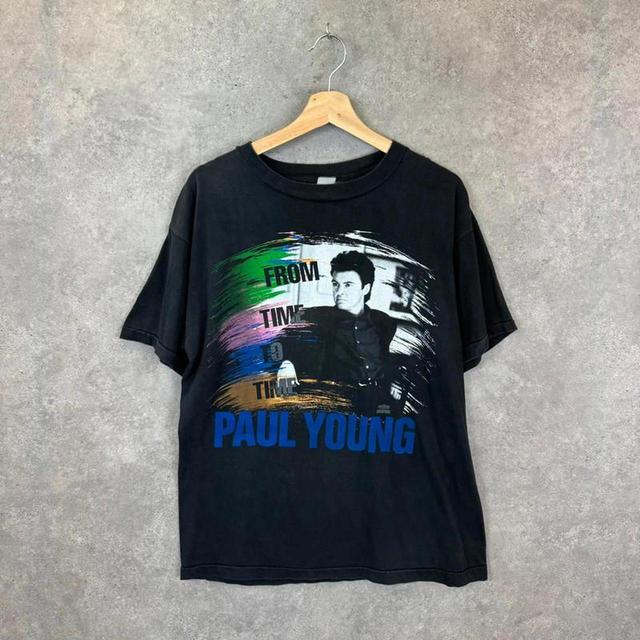 American Vintage Men's T-shirt - Black - L on Productcaster.