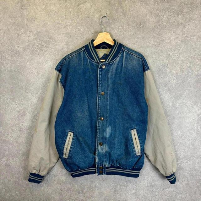 American Vintage Men's Jacket - Blue - M on Productcaster.