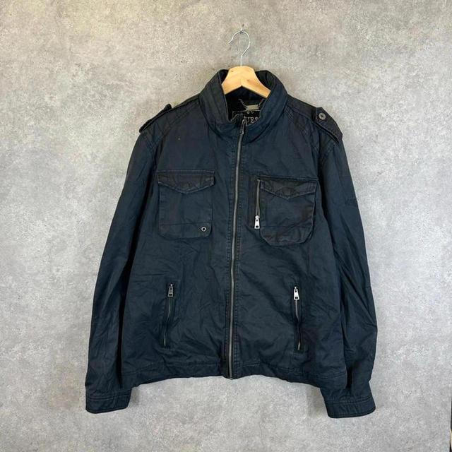 Guess Men's Jacket - Black - L on Productcaster.