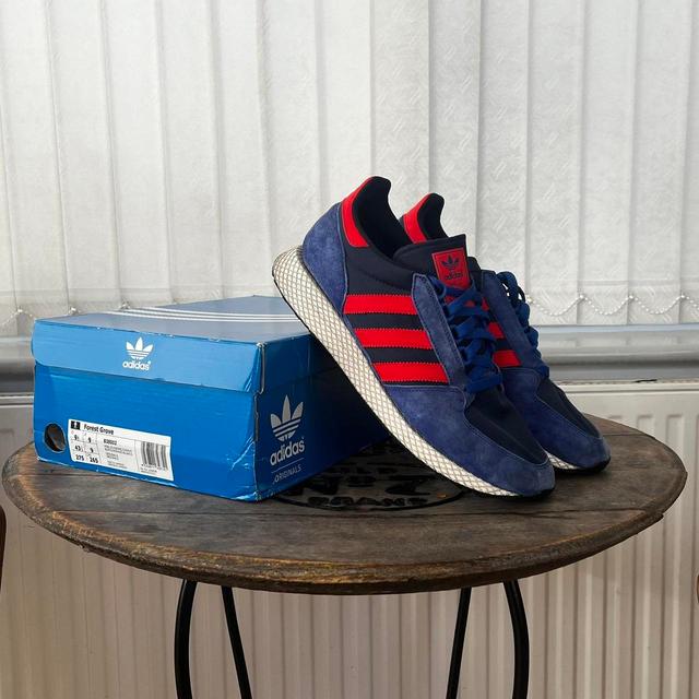 Adidas Men's Trainers - Blue - UK 9 on Productcaster.