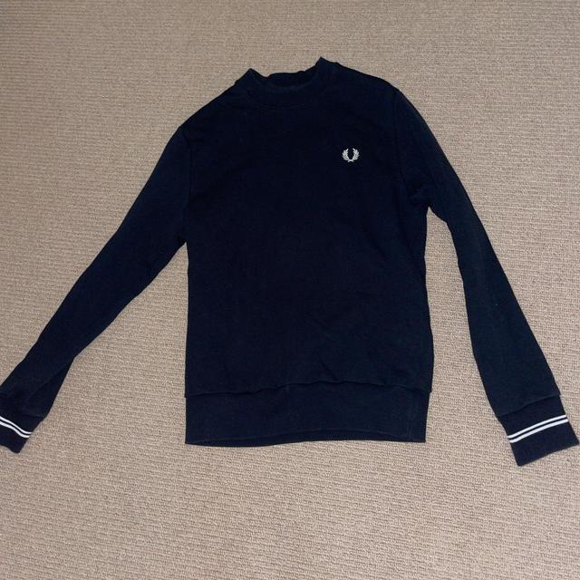 Fred Perry Men's Sweatshirt - Navy - XS on Productcaster.