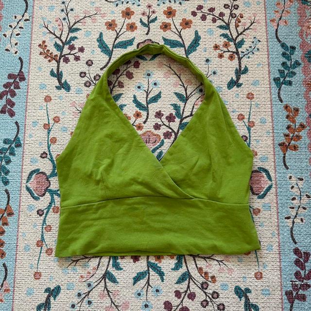 Subdued Women's Crop top - Green - S on Productcaster.