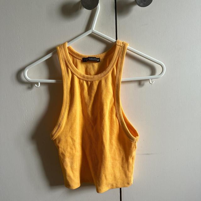 Zara Women's Vest - Orange - M on Productcaster.